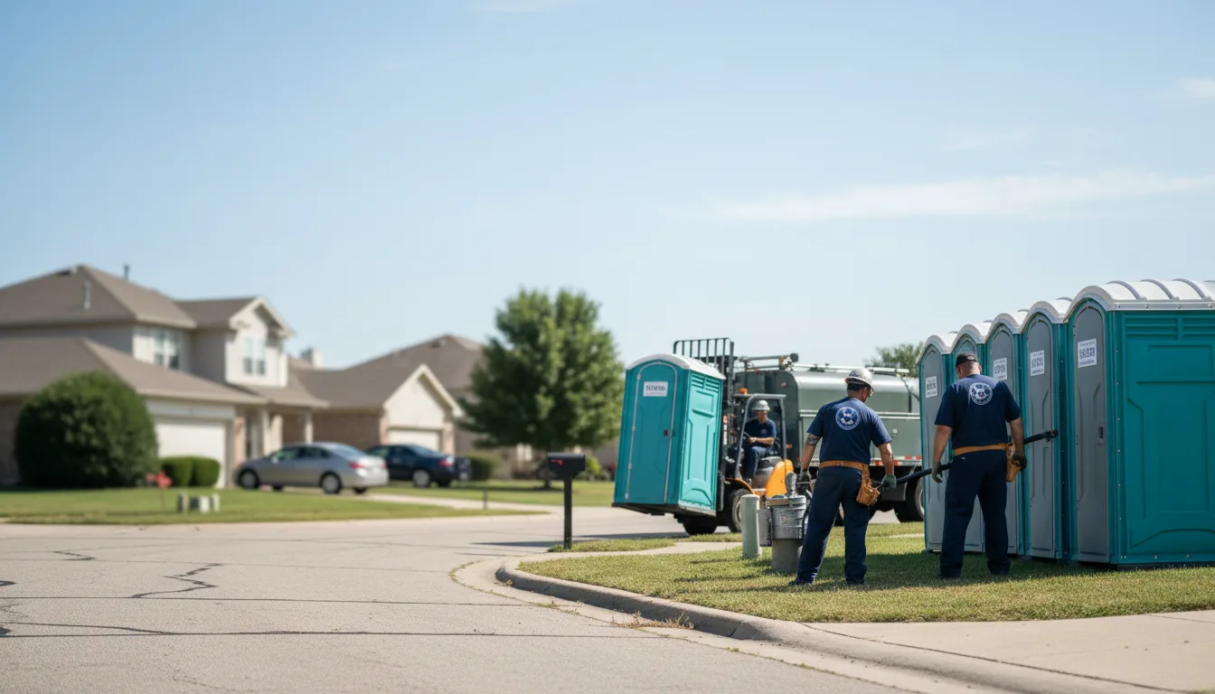Porta Potty Rental in Valley Springs, CA near me
